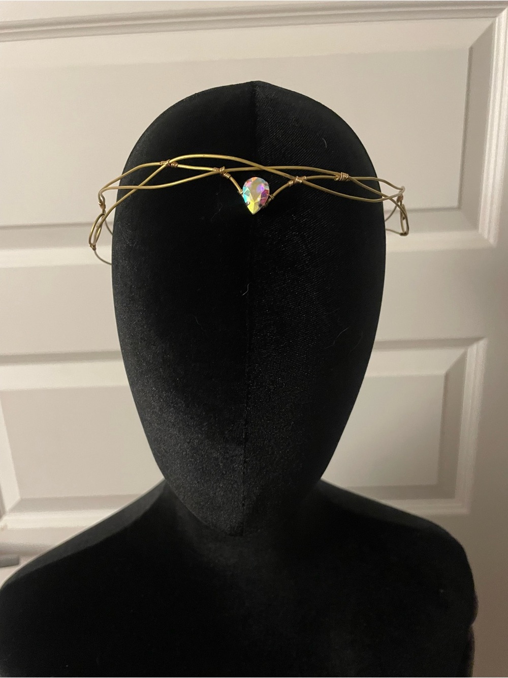 New gold Renaissance fair circlet